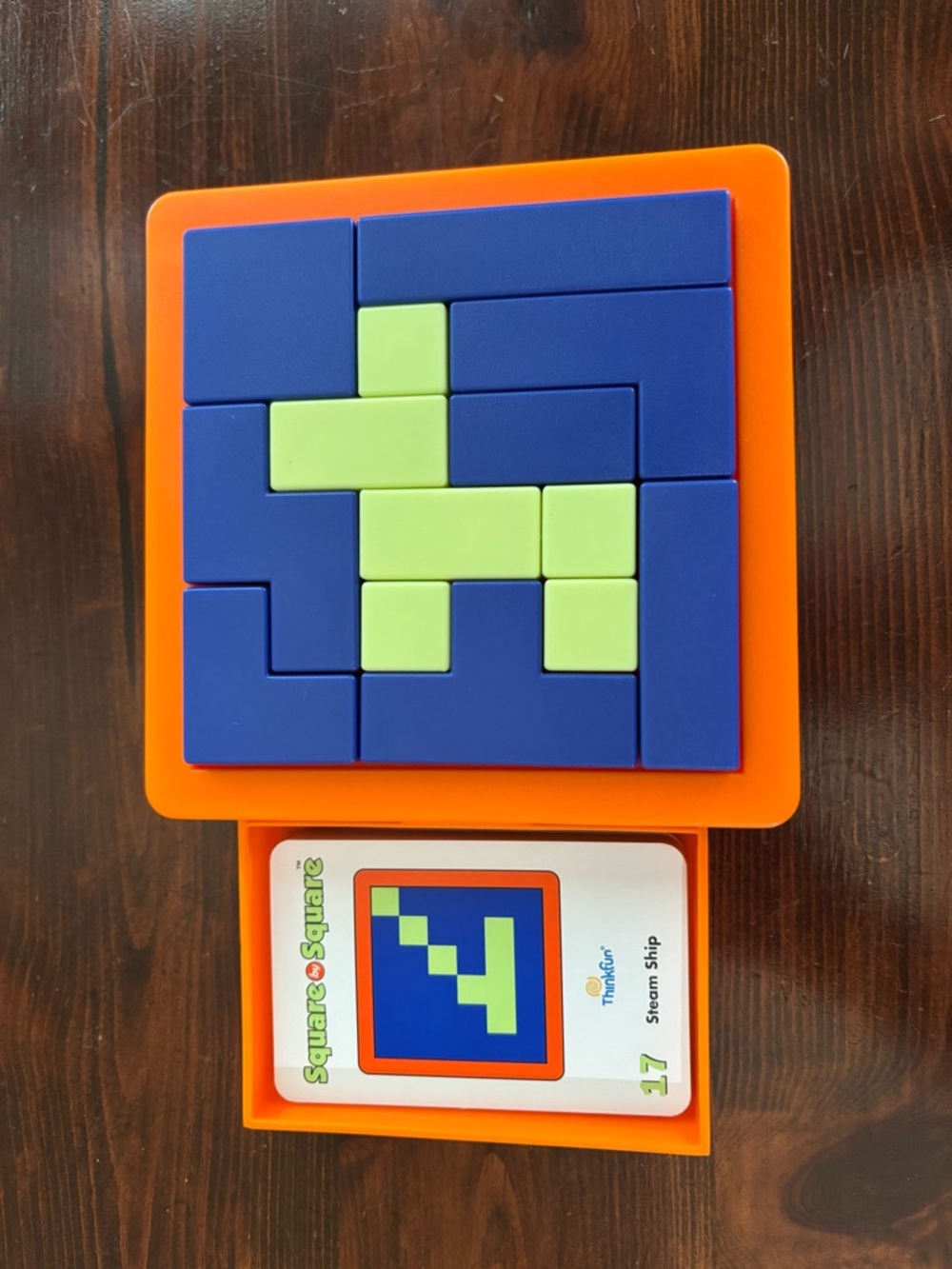 Square by Square Brainteaser Puzzle Game from ThinkFun Like New
